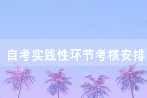 2021年湖北自考面向社会开考专业实践性环节考核安排报考须知