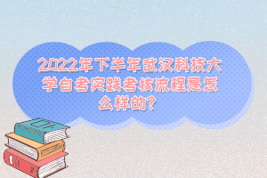 2022年下半年武汉科技大学自考实践考核流程是怎么样的？