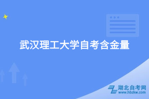 武汉理工大学自考含金量