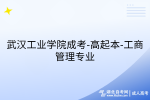 武汉工业学院成考-高起本-工商管理专业