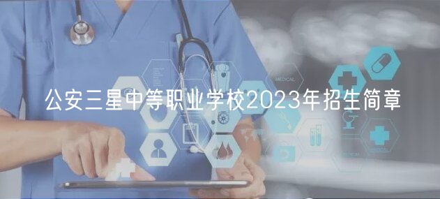 公安三星中等职业学校2023年招生简章