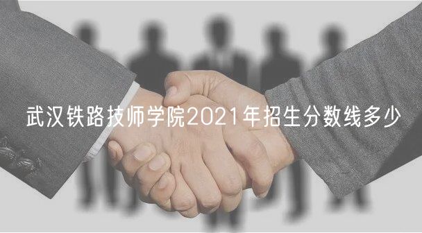 武汉铁路技师学院2021年招生分数线多少