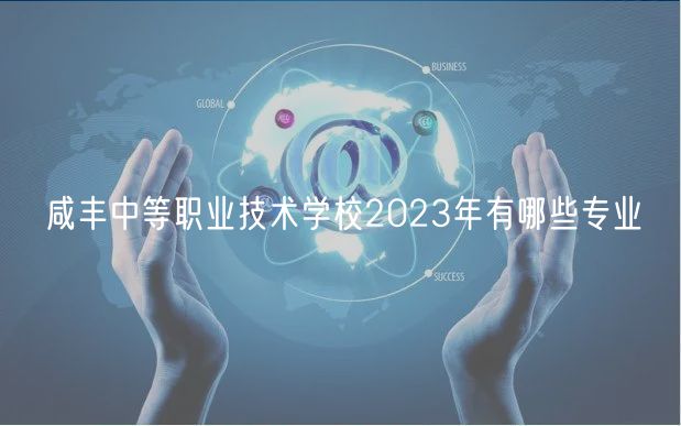 咸丰中等职业技术学校2023年有哪些专业