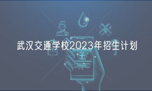 武汉交通学校2023年招生计划