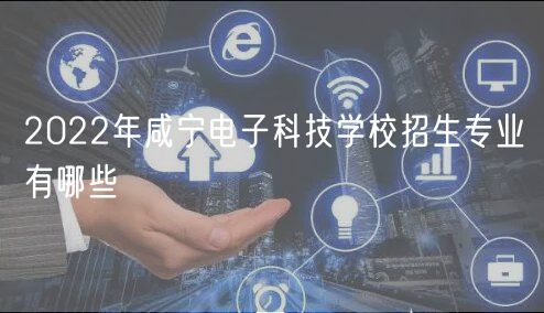 2022年咸宁电子科技学校招生专业有哪些