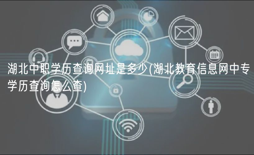 湖北中职学历查询网址是多少(湖北教育信息网中专学历查询怎么查)