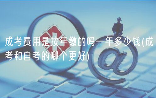成考费用是按年缴的吗一年多少钱(成考和自考的哪个更好)