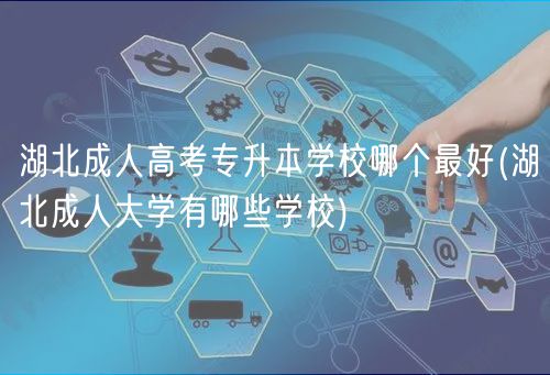 湖北成人高考专升本学校哪个最好(湖北成人大学有哪些学校)