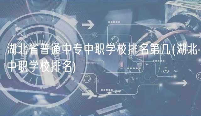 湖北省普通中专中职学校排名第几(湖北中职学校排名)