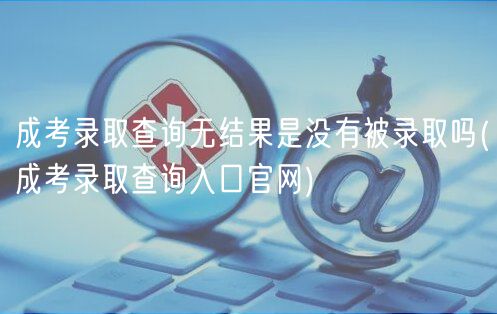 成考录取查询无结果是没有被录取吗(成考录取查询入口官网)
