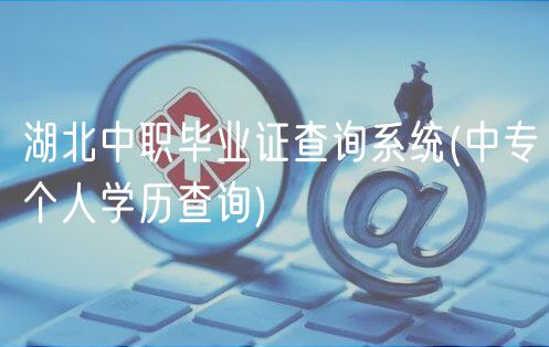 湖北中职毕业证查询系统(中专个人学历查询)