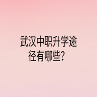 武汉中职升学途径有哪些？