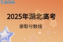 2025年湖北高考录取分数线出炉