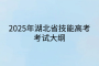 2025年湖北技能高考考试大纲