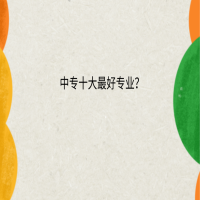 中专十大最好专业？