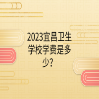 2023宜昌卫生学校学费是多少？