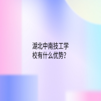 湖北中南技工学校有什么优势？