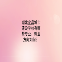 ​湖北宜昌城市建设学校有哪些专业，就业方向如何？