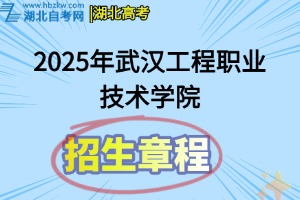 2025年武汉工程职业技术学院招生章程