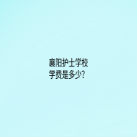 襄阳护士学校学费是多少？