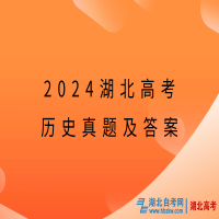2024湖北高考历史真题及答案