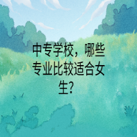 中专学校，哪些专业比较适合女生？