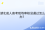 湖北成人高考现场审核没通过怎么办？