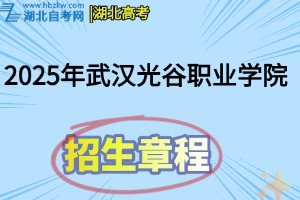 2025年武汉光谷职业学院招生章程