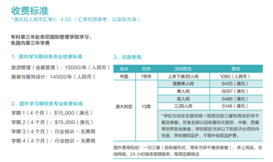 收费标准