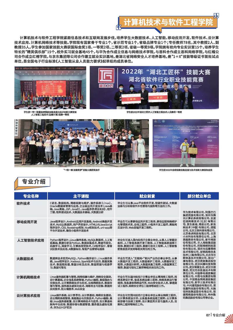 2023武汉职业技术学院招生简章