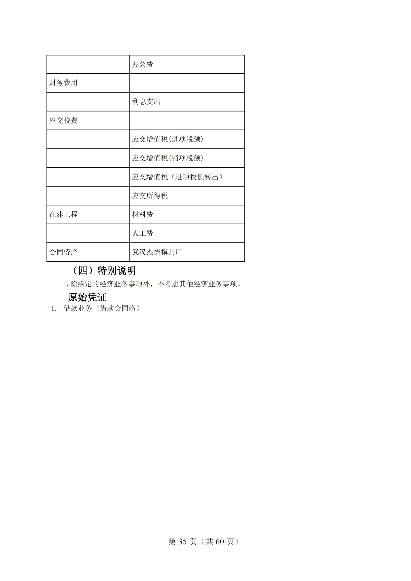 4-2025年湖北省技能高考技能考试大纲（财经类）2_34
