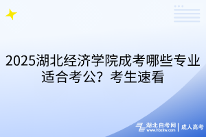 湖北经济学院成考